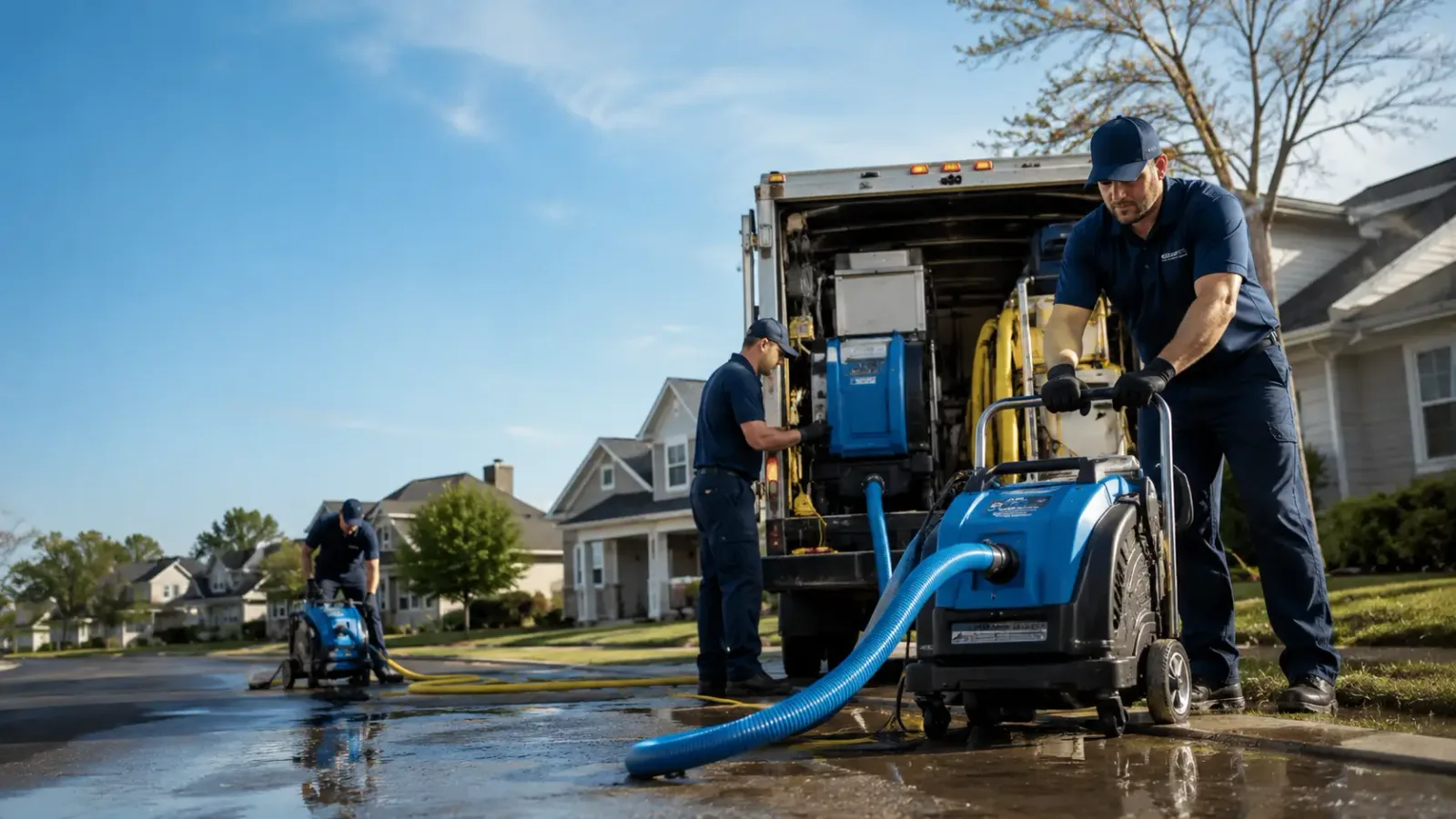 Flood Damage Cleanup in Middlebury Center, PA